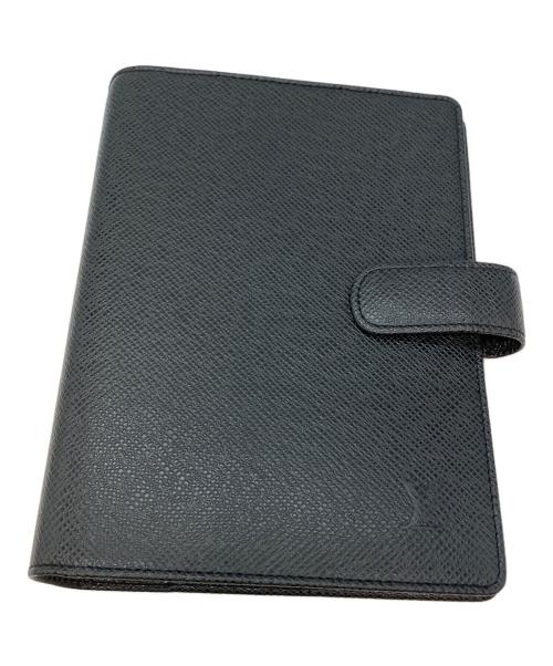 LOUIS VUITTON（ルイ ヴィトン）LOUIS VUITTON (ルイ ヴィトン) アジェンダMM SP0081 手帳カバー ブラックの古着・服飾アイテム
