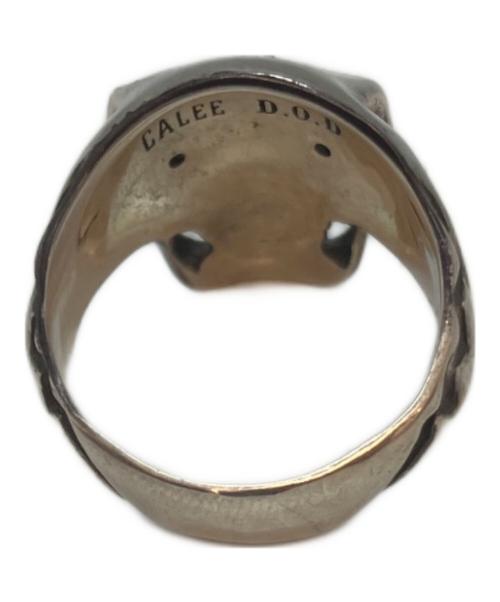 CALEE（キャリー）CALEE (キャリー) D.O.D ＜ONYX＞ LUCKY SKULL RING サイズ:Freeの古着・服飾アイテム