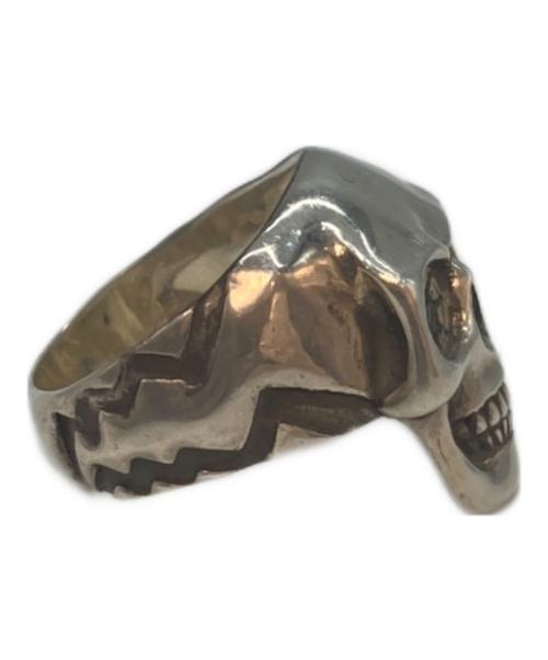CALEE（キャリー）CALEE (キャリー) D.O.D ＜ONYX＞ LUCKY SKULL RING サイズ:Freeの古着・服飾アイテム