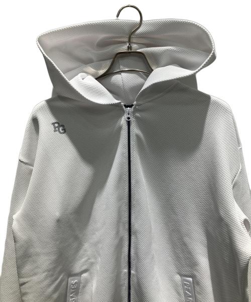 PEARLY GATES（パーリーゲイツ）PEARLY GATES (パーリーゲイツ) 24年発売モデル ジップパーカー ホワイト サイズ:7の古着・服飾アイテム