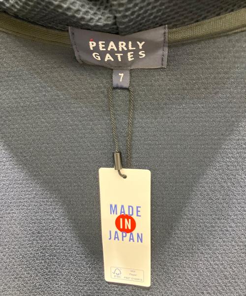 PEARLY GATES（パーリーゲイツ）PEARLY GATES (パーリーゲイツ) 24年発売モデル ジップパーカー ネイビー サイズ:7の古着・服飾アイテム