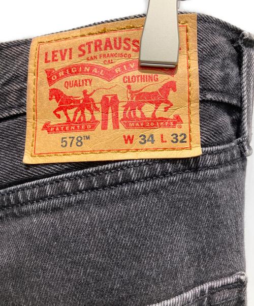 LEVI'S（リーバイス）LEVI'S (リーバイス) デニムパンツ ブラック サイズ:W34の古着・服飾アイテム