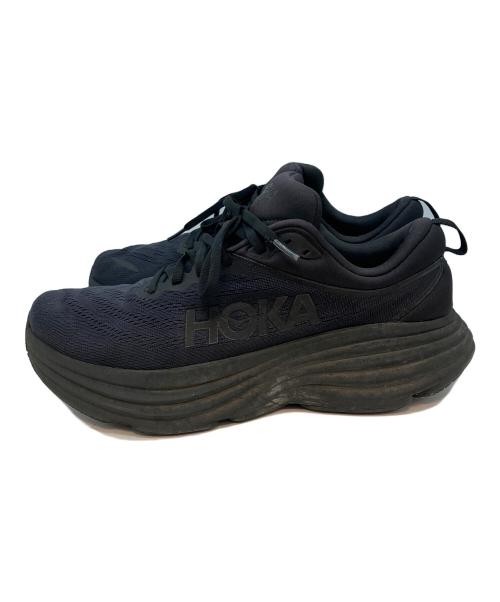 HOKAONEONE（ホカオネオネ）HOKAONEONE (ホカオネオネ) BONDAI8 ローカットスニーカー ブラック サイズ:27.5cmの古着・服飾アイテム