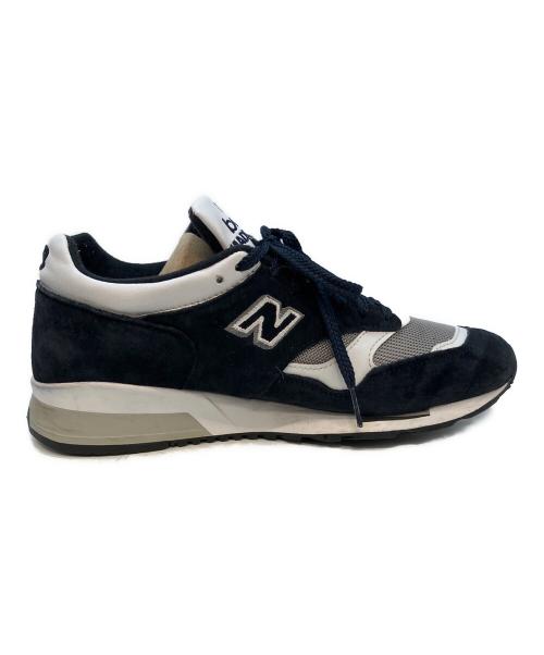 NEW BALANCE（ニューバランス）NEW BALANCE (ニューバランス) ローカットスニーカー ネイビー サイズ:UK 8の古着・服飾アイテム