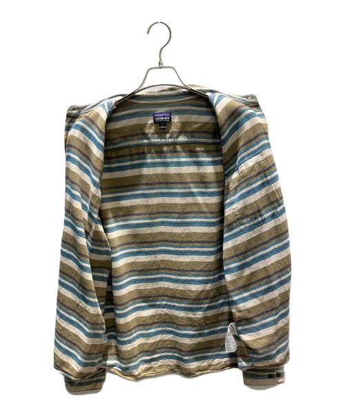 Patagonia（パタゴニア）Patagonia (パタゴニア) ライトウェイトフィヨルドフランネルシャツ 長袖シャツ オリーブ サイズ:Mの古着・服飾アイテム