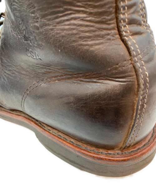 CHIPPEWA（チペワ）CHIPPEWA (チペワ) USA製 ワークブーツ ブラウン サイズ:10Dの古着・服飾アイテム
