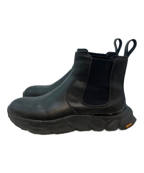 OPENING act（オープニングアクト）OPENING act (オープニングアクト) vibram (ビブラム) サイドゴアブーツ ブラック サイズ:不明の古着・服飾アイテム