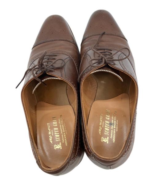 SCOTCH GRAIN（スコッチグレイン）SCOTCH GRAIN (スコッチグレイン) ドレスシューズ ブラウン サイズ:26cmの古着・服飾アイテム