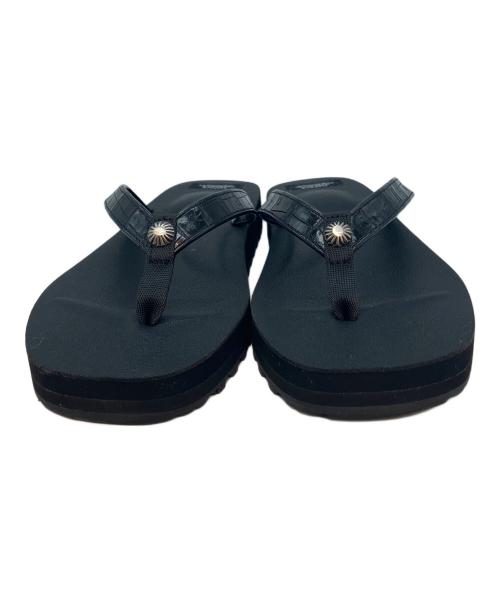 DELUXE（デラックス）DELUXE (デラックス) suicoke (スイコック) トングサンダル ブラック サイズ:26㎝の古着・服飾アイテム