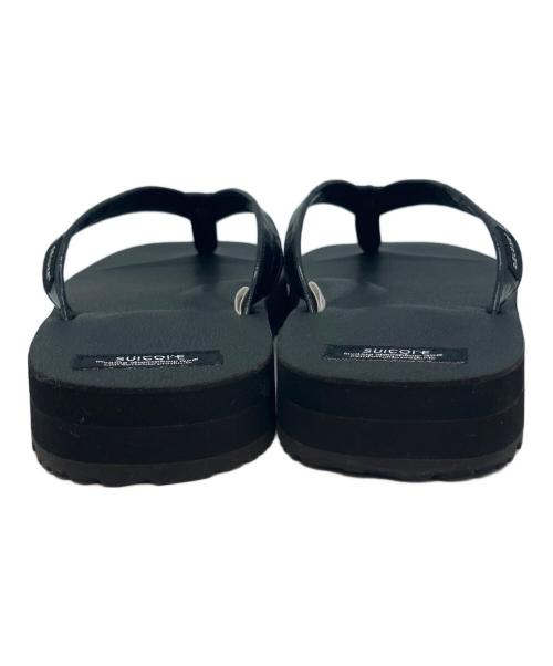 DELUXE（デラックス）DELUXE (デラックス) suicoke (スイコック) トングサンダル ブラック サイズ:26㎝の古着・服飾アイテム