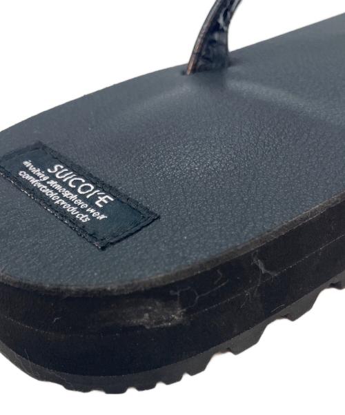 DELUXE（デラックス）DELUXE (デラックス) suicoke (スイコック) トングサンダル ブラック サイズ:26㎝の古着・服飾アイテム