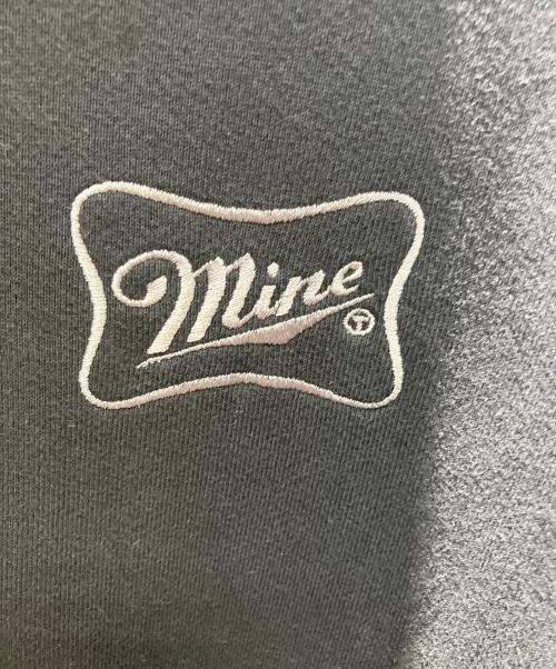 mine（マイン）mine (マイン) USA製 CURSIVE SIGN ST HD 16oz プルオーバーパーカー ブラック サイズ:3の古着・服飾アイテム
