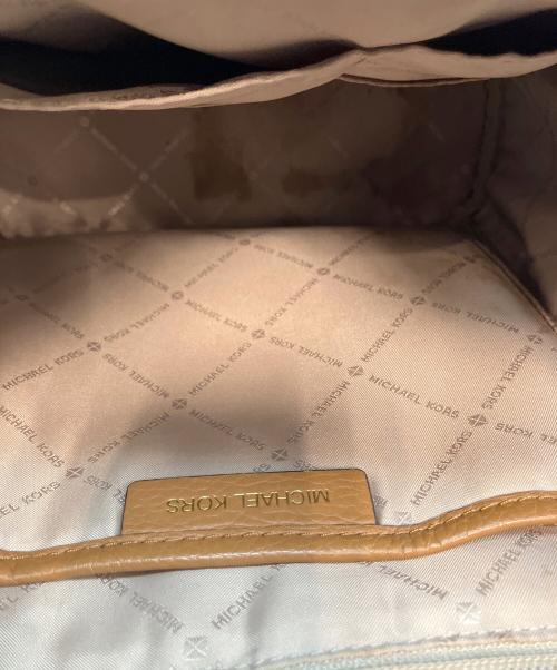 MICHAEL KORS（マイケルコース）MICHAEL KORS (マイケルコース) リュック ブラウンの古着・服飾アイテム