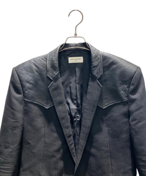 Saint Laurent Paris（サンローランパリ）Saint Laurent Paris (サンローランパリ) テーラードジャケット ブラック サイズ:50の古着・服飾アイテム