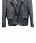 中古・古着 Saint Laurent Paris (サンローランパリ) テーラードジャケット ブラック サイズ:50：50000円