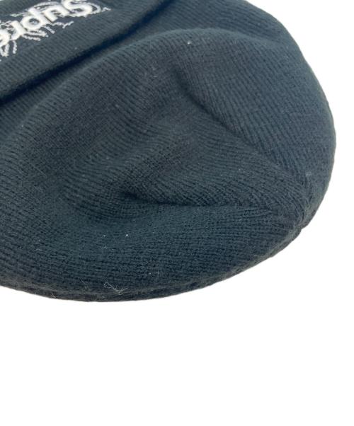 New Era（ニューエラ）New Era (ニューエラ) SUPREME (シュプリーム) 2019年モデル バンダナ柄 ボックスロゴビーニー ブラックの古着・服飾アイテム