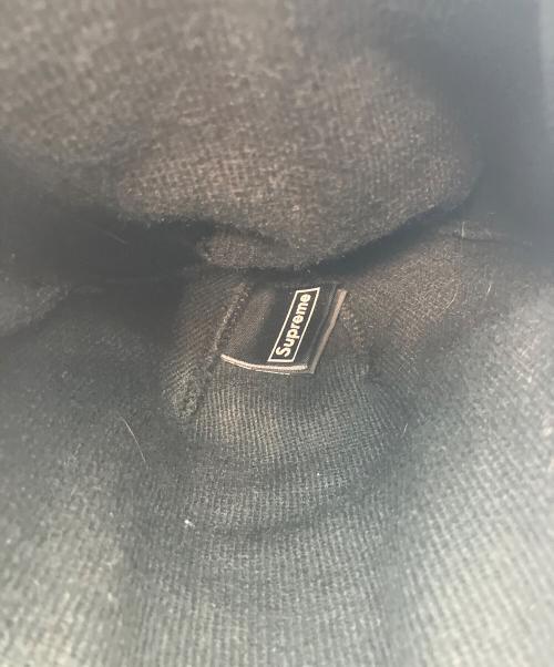 New Era（ニューエラ）New Era (ニューエラ) SUPREME (シュプリーム) 2019年モデル バンダナ柄 ボックスロゴビーニー ブラックの古着・服飾アイテム