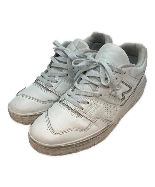 NEW BALANCE（ニューバランス）NEW BALANCE (ニューバランス) 550 スニーカー ローカットスニーカー ホワイト サイズ:27cmの古着・服飾アイテム