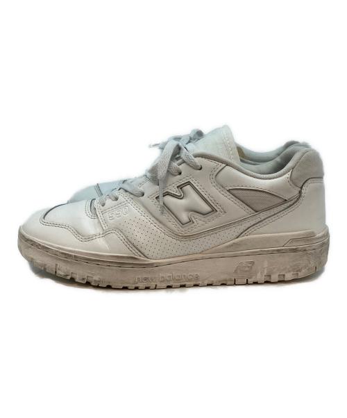 NEW BALANCE（ニューバランス）NEW BALANCE (ニューバランス) 550 スニーカー ローカットスニーカー ホワイト サイズ:27cmの古着・服飾アイテム