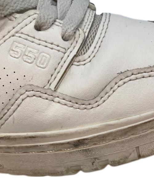 NEW BALANCE（ニューバランス）NEW BALANCE (ニューバランス) 550 スニーカー ローカットスニーカー ホワイト サイズ:27cmの古着・服飾アイテム
