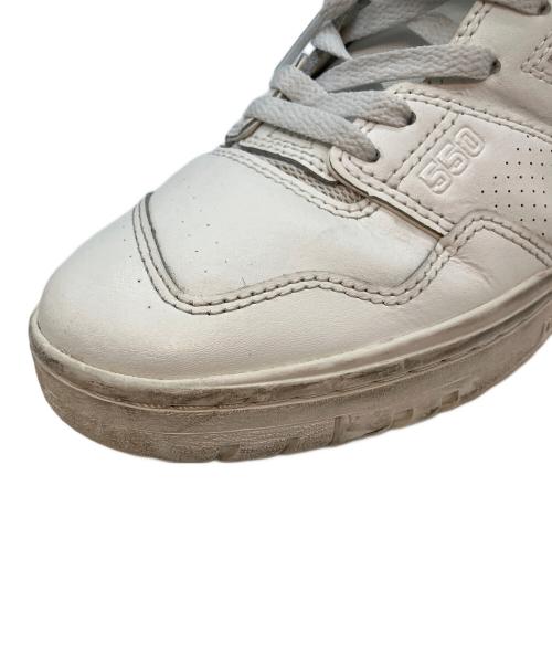 NEW BALANCE（ニューバランス）NEW BALANCE (ニューバランス) 550 スニーカー ローカットスニーカー ホワイト サイズ:27cmの古着・服飾アイテム