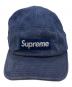 SUPREME (シュプリーム) キャップ ネイビー：6000円