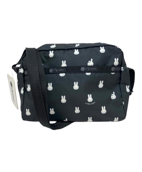 LeSportsac（レスポートサック）LeSportsac (レスポートサック) ミッフィー ショルダーバッグ ブラックの古着・服飾アイテム