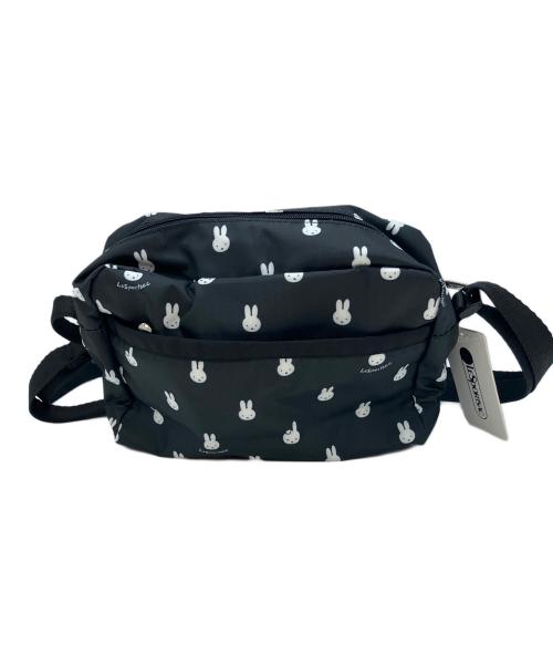 LeSportsac（レスポートサック）LeSportsac (レスポートサック) ミッフィー ショルダーバッグ ブラックの古着・服飾アイテム