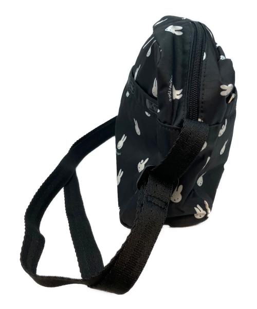 LeSportsac（レスポートサック）LeSportsac (レスポートサック) ミッフィー ショルダーバッグ ブラックの古着・服飾アイテム