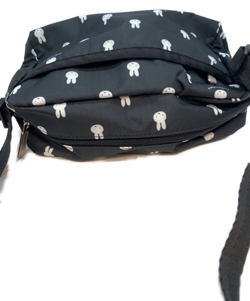 LeSportsac（レスポートサック）LeSportsac (レスポートサック) ミッフィー ショルダーバッグ ブラックの古着・服飾アイテム