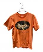 SUPREMEシュプリーム）の古着「Leda And The Awan Tee SS19 半袖カットソー」｜オレンジ