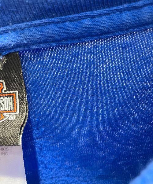 HARLEY-DAVIDSON（ハーレーダビッドソン）HARLEY-DAVIDSON (ハーレーダビッドソン) USA製 半袖カットソー ブルー サイズ:XLの古着・服飾アイテム