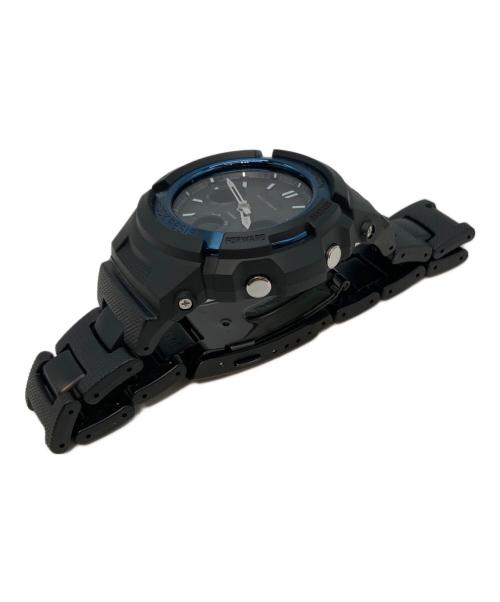 CASIO（カシオ）CASIO (カシオ) G-SHOCK ソーラー充電 SSブレスレット 5230 デジアナウォッチ ブラックの古着・服飾アイテム