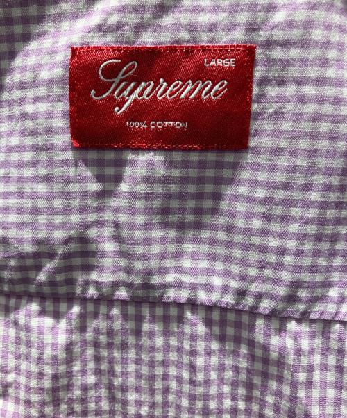 SUPREME（シュプリーム）SUPREME (シュプリーム) 半袖シャツ ピンク サイズ:Lの古着・服飾アイテム