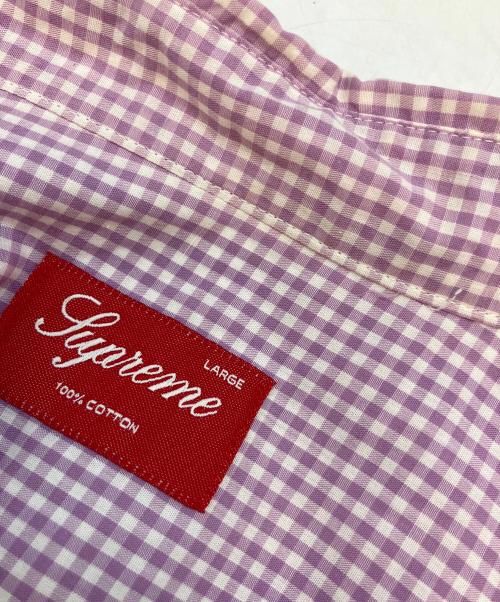 SUPREME（シュプリーム）SUPREME (シュプリーム) 半袖シャツ ピンク サイズ:Lの古着・服飾アイテム