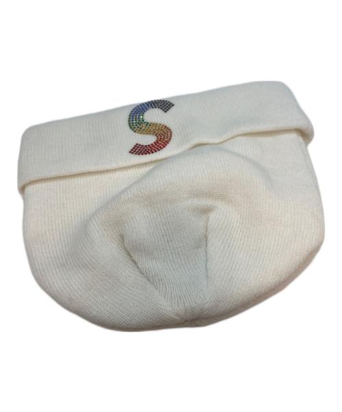 SUPREME×NEWERA（シュプリーム × ニューエラ）SUPREME×NEWERA (シュプリーム × ニューエラ) ニット帽 ホワイトの古着・服飾アイテム