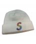 SUPREME×NEWERA (シュプリーム × ニューエラ) ニット帽 ホワイト：4000円