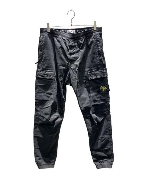STONE ISLAND（ストーンアイランド）STONE ISLAND (ストーンアイランド) 2024AW カーゴパンツ ブラック サイズ:W36の古着・服飾アイテム