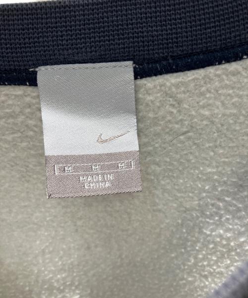 NIKE（ナイキ）NIKE (ナイキ) 00s ゴツナイキ ラグラン プリントスウェット ネイビー×グレー サイズ:Mの古着・服飾アイテム