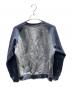 NIKE (ナイキ) 00s ゴツナイキ ラグラン プリントスウェット ネイビー×グレー サイズ:M：10000円