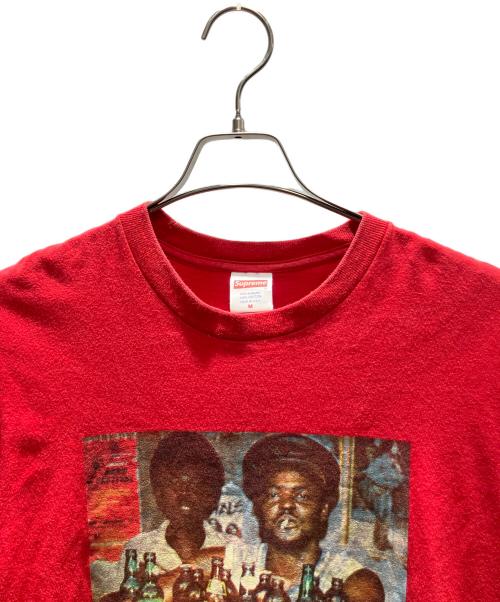 SUPREME（シュプリーム）SUPREME (シュプリーム) Buy off the bar 半袖カットソー レッド サイズ:Mの古着・服飾アイテム
