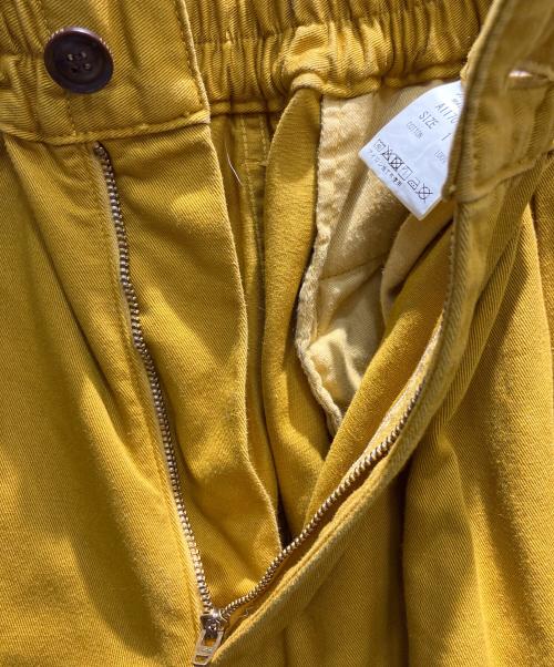 HARVESTY（ハーベスティー）HARVESTY (ハーベスティー) コットンチノクロスサーカスパンツ パンツ イエロー サイズ:1の古着・服飾アイテム