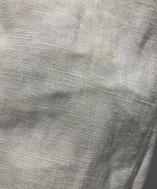 mizuiro-ind（ミズイロインド）mizuiro-ind (ミズイロインド) リネン 半袖ワンピース ホワイト サイズ:Freeの古着・服飾アイテム