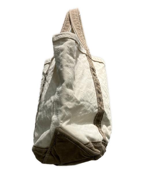 L.L.Bean（エルエルビーン）L.L.Bean (エルエルビーン) ボート・アンド・トート USA製 トートバッグ アイボリーの古着・服飾アイテム
