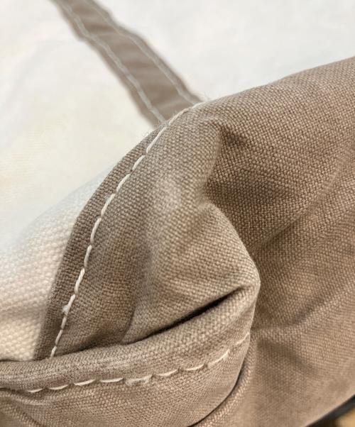 L.L.Bean（エルエルビーン）L.L.Bean (エルエルビーン) ボート・アンド・トート USA製 トートバッグ アイボリーの古着・服飾アイテム