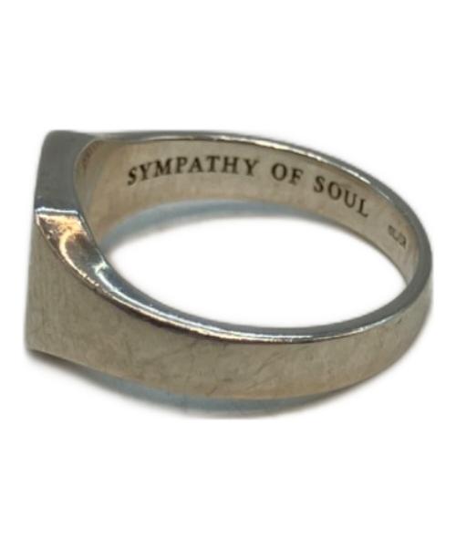 sympathy of soul（シンパシーオブソウル）sympathy of soul (シンパシーオブソウル) ミディアムシグネットリング リング シルバー サイズ:9号の古着・服飾アイテム
