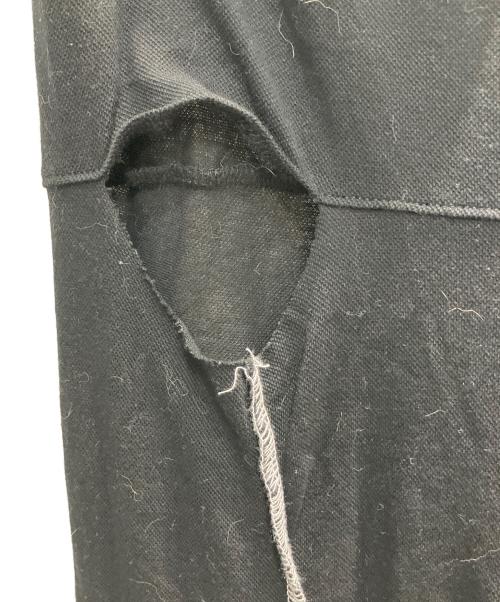 THERED THREAD（ザ・レッド・スレッド）THERED THREAD (ザ・レッド・スレッド) cutout slit pants パンツ ブラック サイズ:Freeの古着・服飾アイテム
