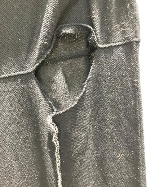 THERED THREAD（ザ・レッド・スレッド）THERED THREAD (ザ・レッド・スレッド) cutout slit pants パンツ ブラック サイズ:Freeの古着・服飾アイテム