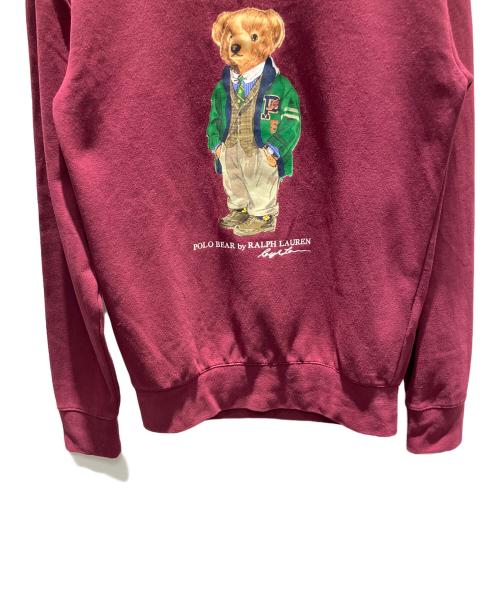 POLO RALPH LAUREN（ポロ・ラルフローレン）POLO RALPH LAUREN (ポロ・ラルフローレン) スウェット ボルドー サイズ:XSの古着・服飾アイテム