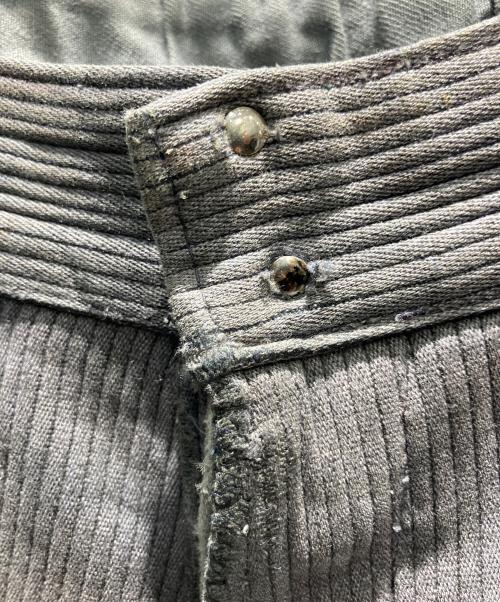 Barbe Bleue（バルブ ブルー）Barbe Bleue (バルブ ブルー) 40-50'sコーデュロイパンツ グレー サイズ:不明の古着・服飾アイテム